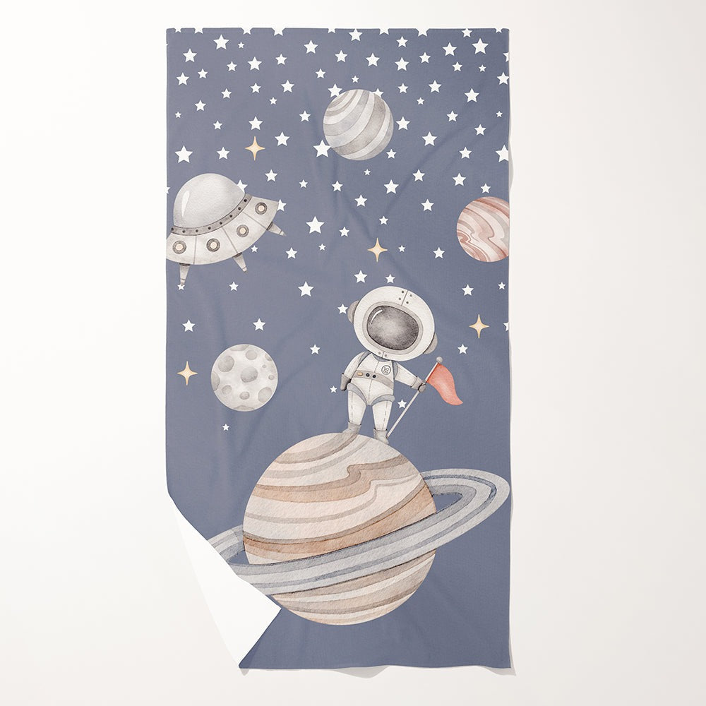 Serviette de plage polyvalente - Space cadet