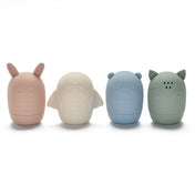 Jouets de bain silicone - Collection Woodland