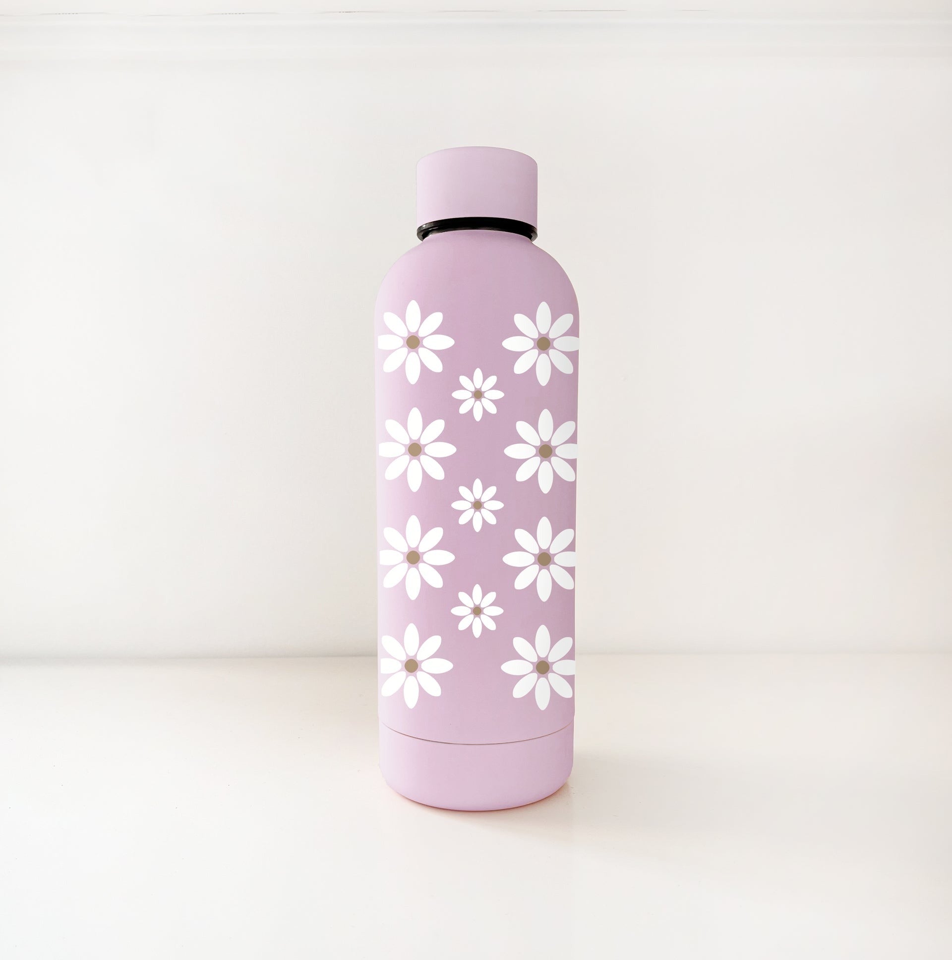 Bouteille lavande en acier inox 17 oz - Fleur de lune