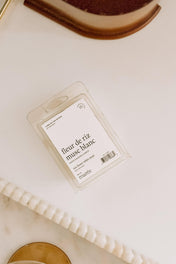 CUBES DE CIRE DE SOYA POUR DIFFUSEUR - Fleur de riz musc blanc