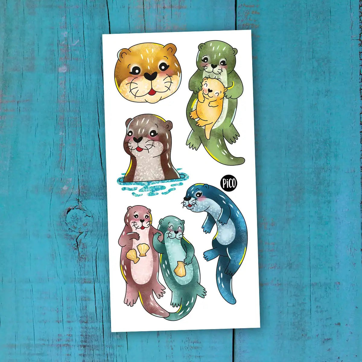 Tatouage - Les loutres enjouées