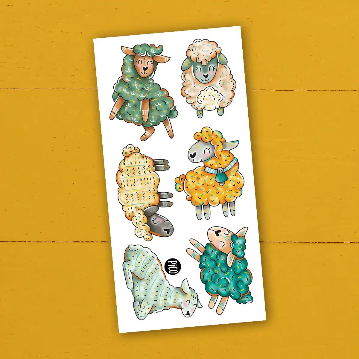 Tatouage - Les doux moutons