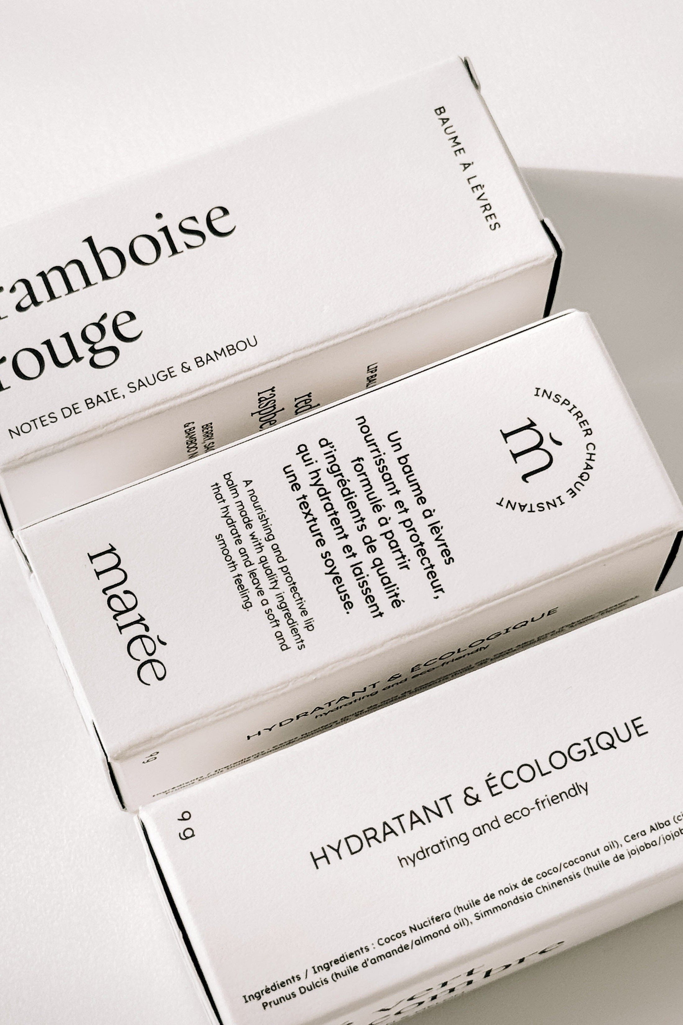 Baume à lèvres - Framboise rouge