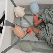 Jouets de bain silicone - Collection Woodland