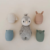 Jouets de bain silicone - Collection Woodland