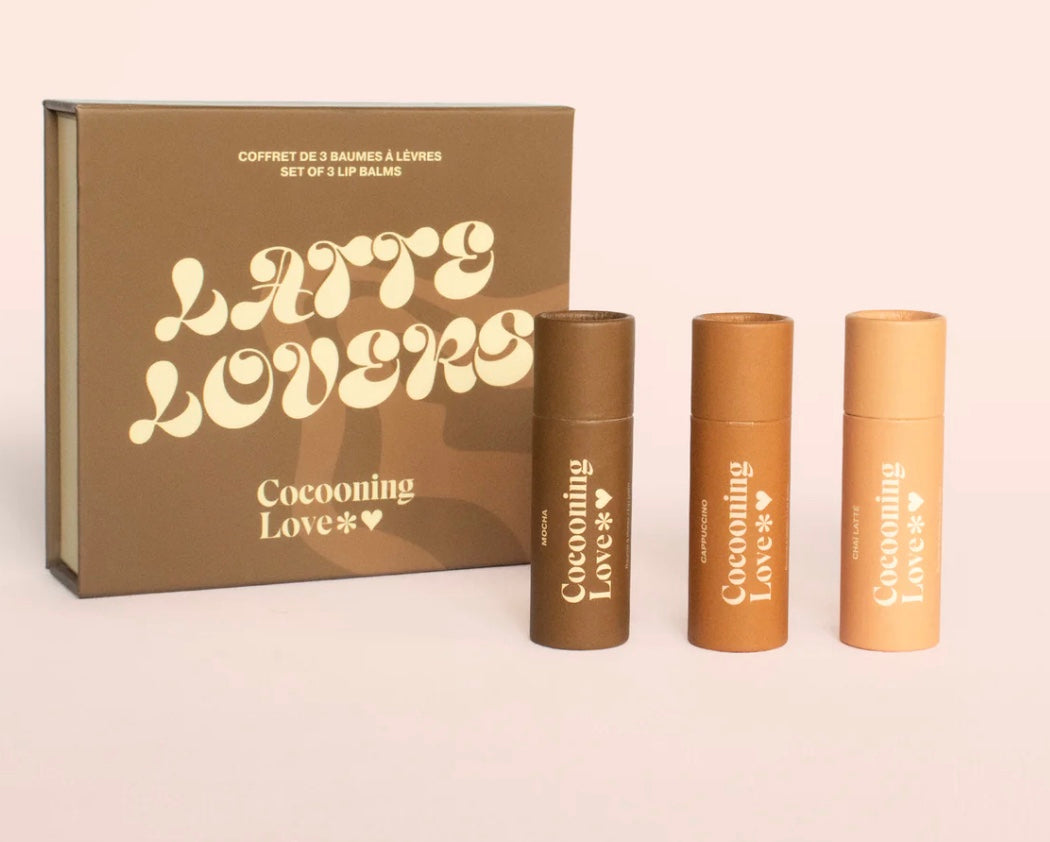 Baumes à lèvres - Coffret Latte lovers
