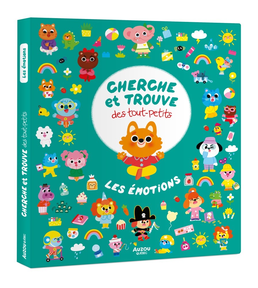 Livre - Cherche et trouve les émotions