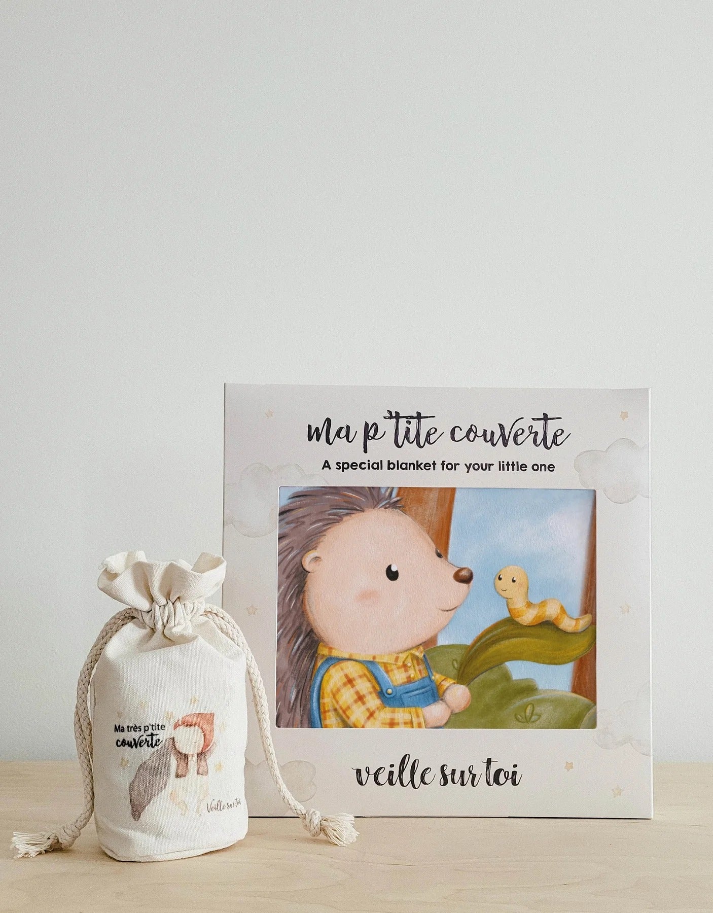 Ma p'tite couverture - Petits hérissons par Jaune pop