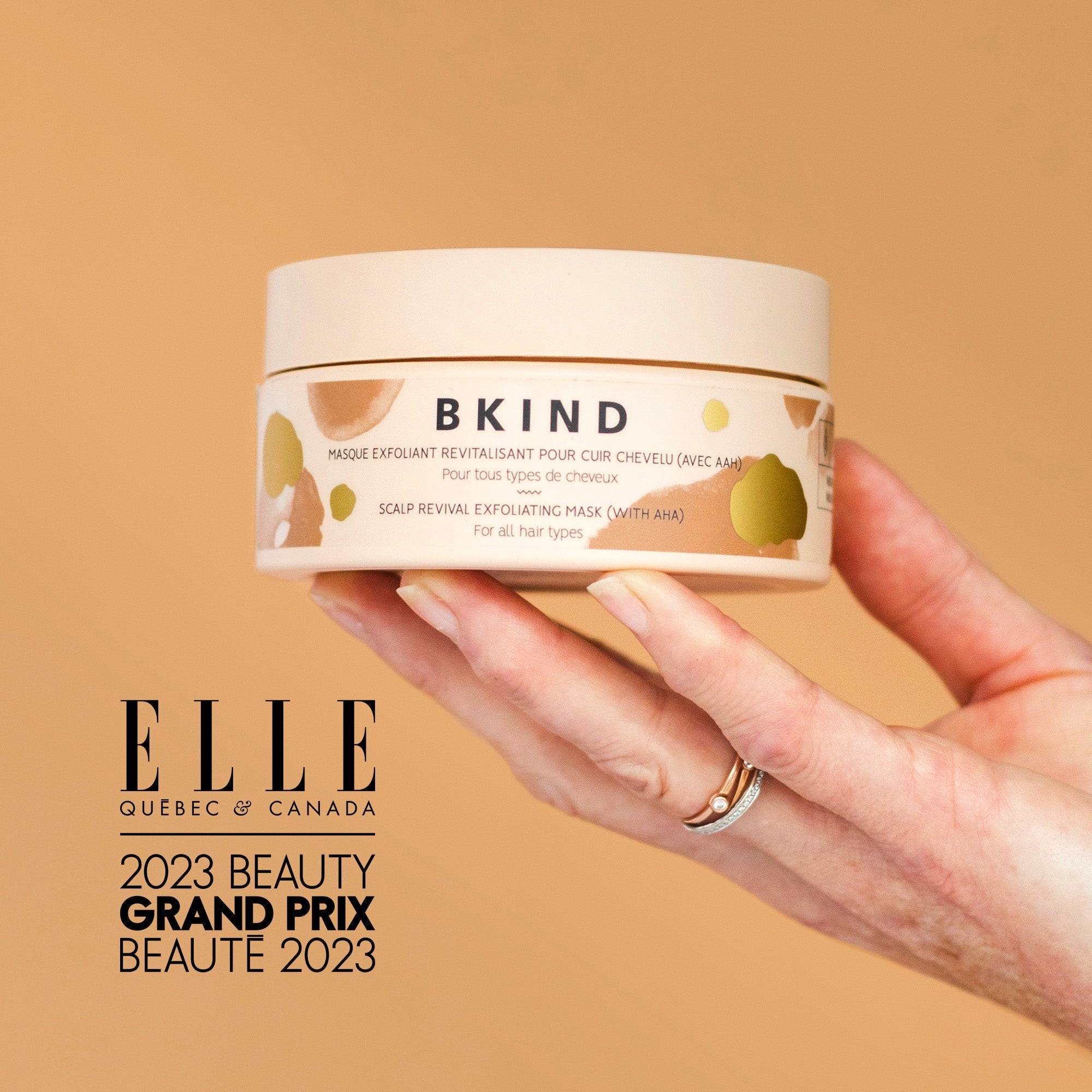 Masque exfoliant revitalisant - Pour cuir chevelu avec AAH