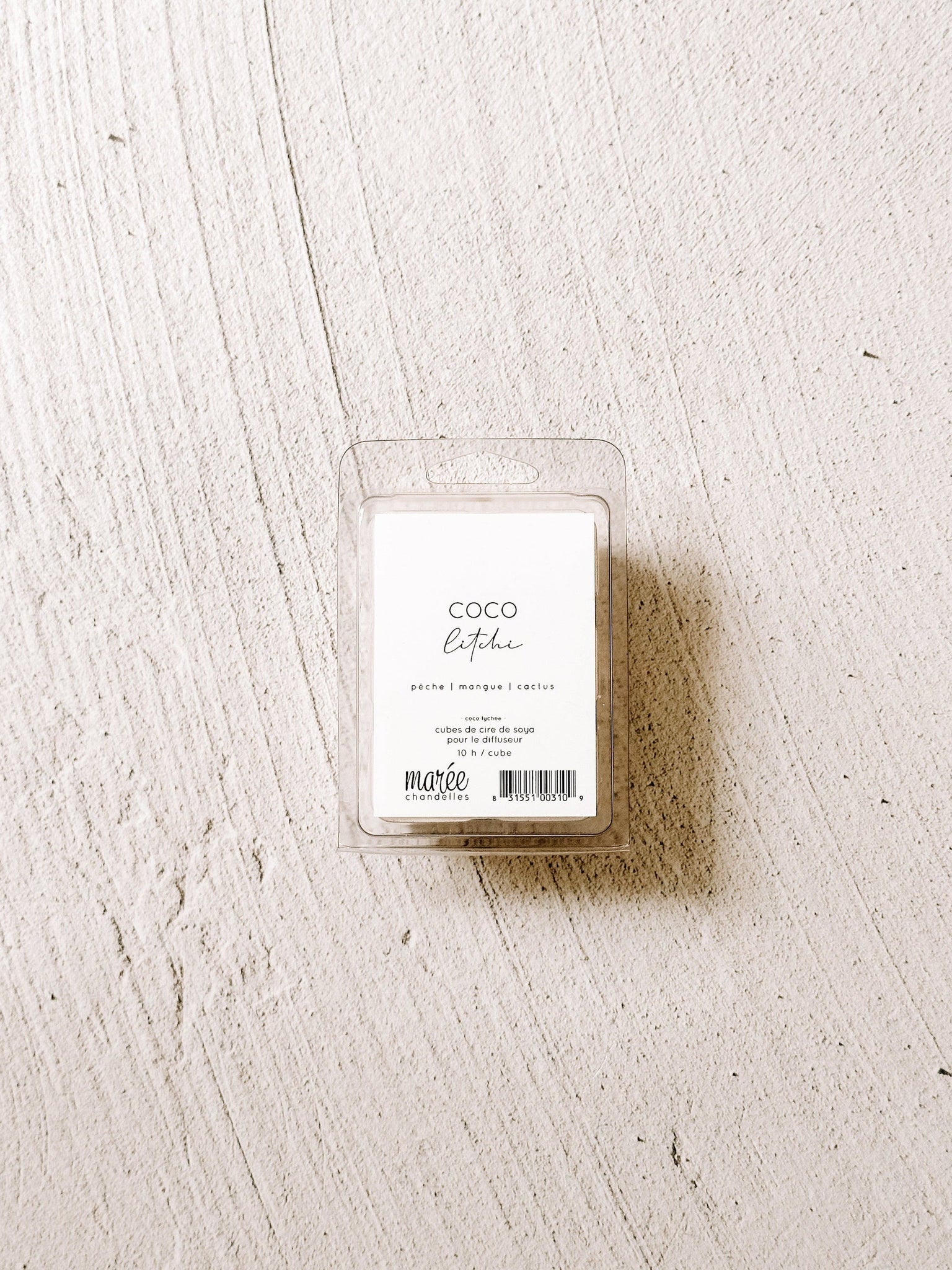 Pastilles de cire de soya pour diffuseur - Coco litchi