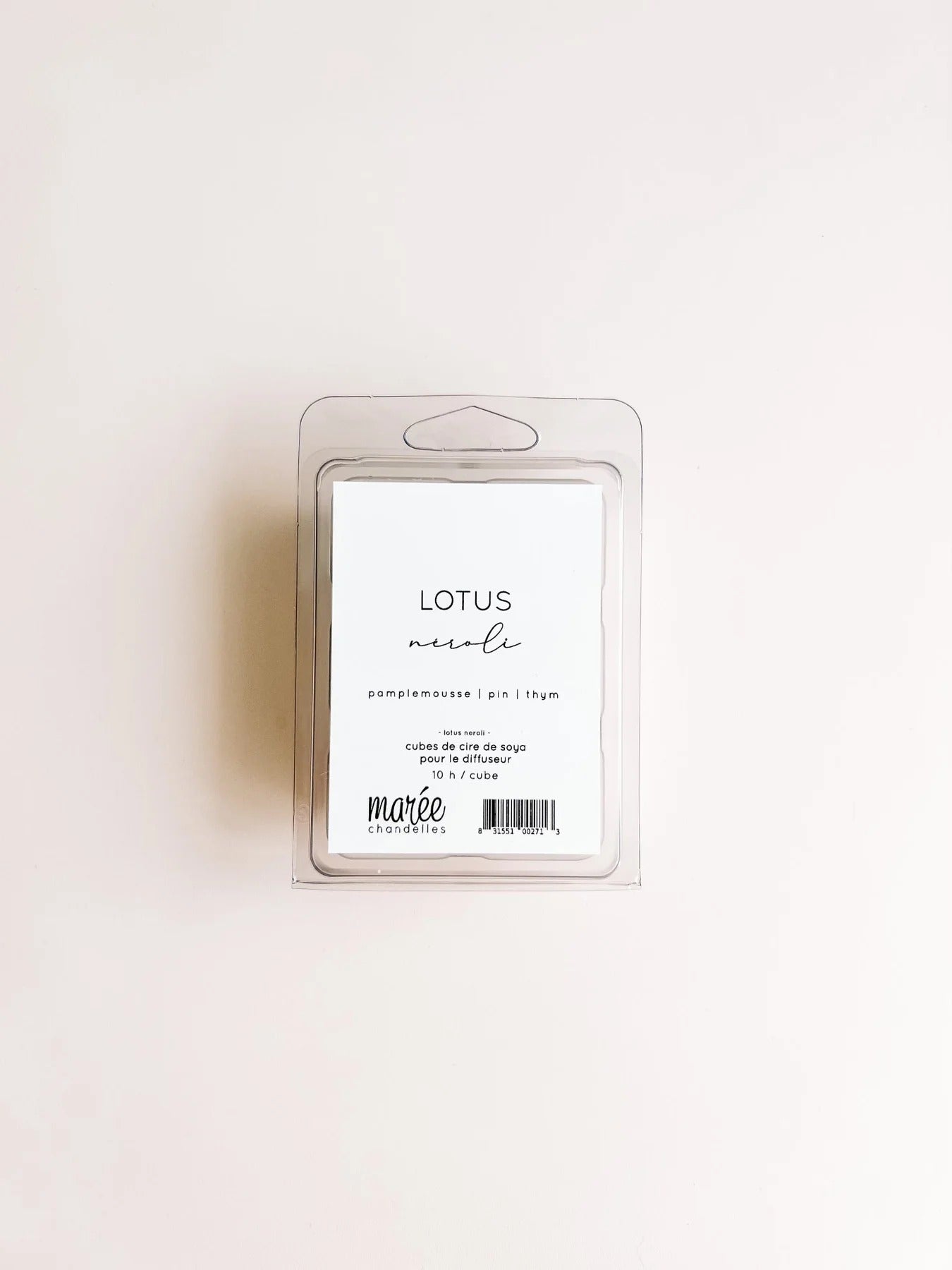 Pastilles de cire de soya pour diffuseur - Lotus et néroli
