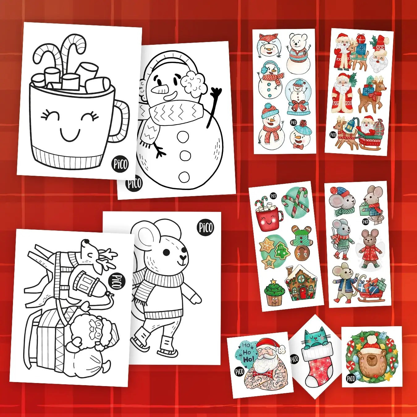 Tatouage - Ensemble surprise - Noël