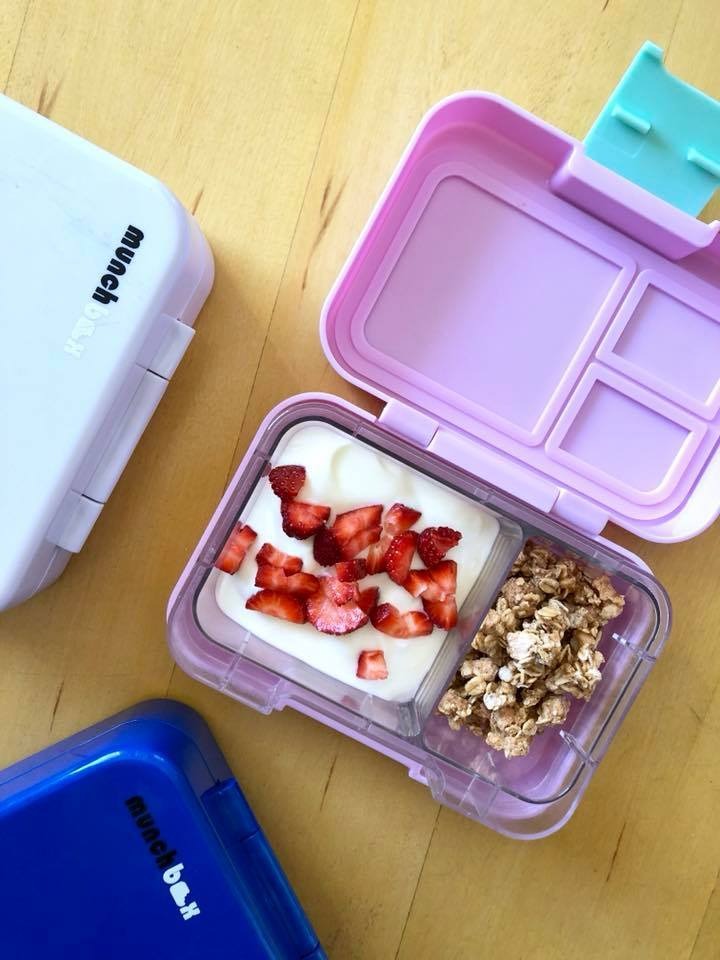 Boîte à lunch Munchbox - Guimauve rose