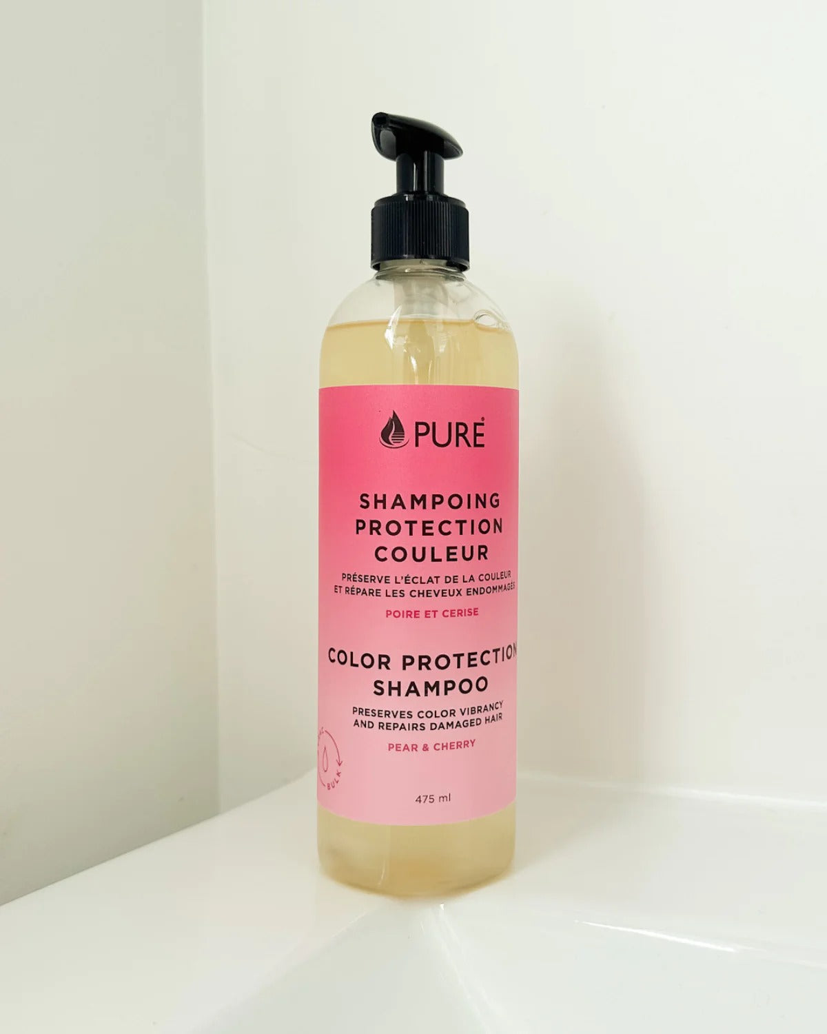 Shampoing protection couleur -Poire et cerise