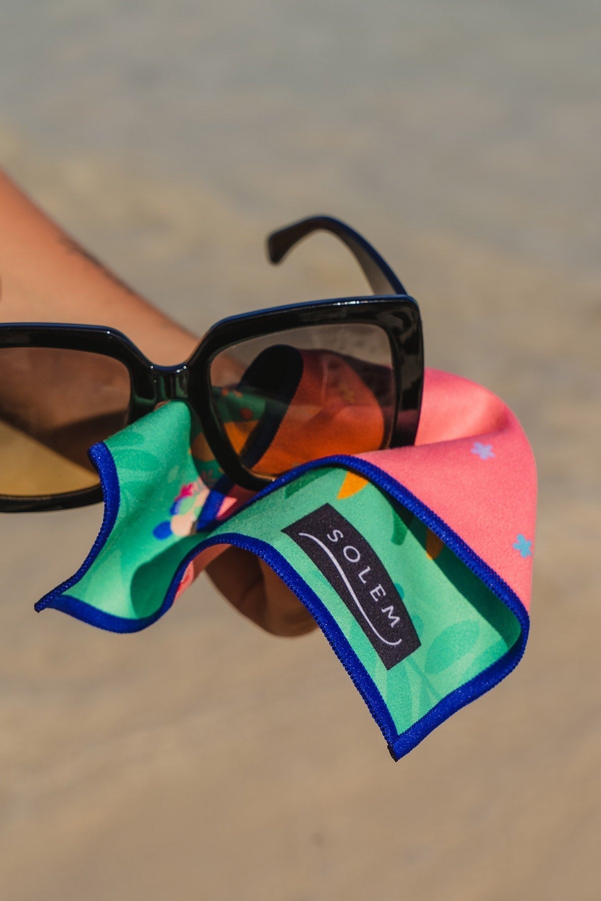 Lingettes à lunettes - Oiseaux du paradis (Lot de 2)