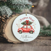 Ornement/Boule de Noël à personnaliser