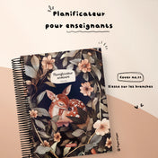 Planificateur pour enseignant 2026-2027 ( 5 périodes 3 Am- 2 Pm)