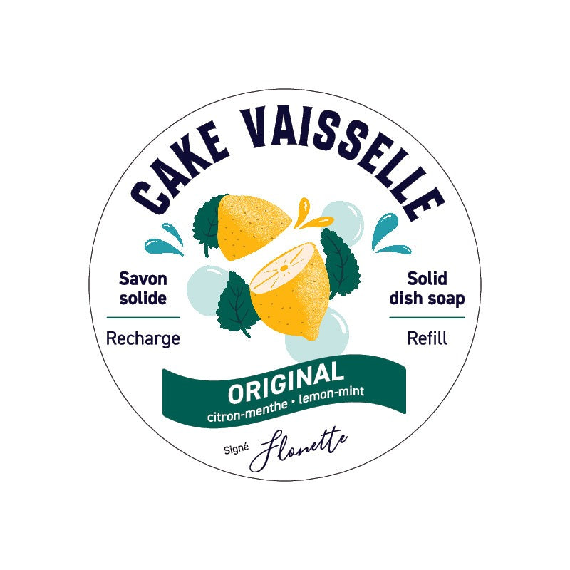 Cake vaisselle 200 g - Flonette