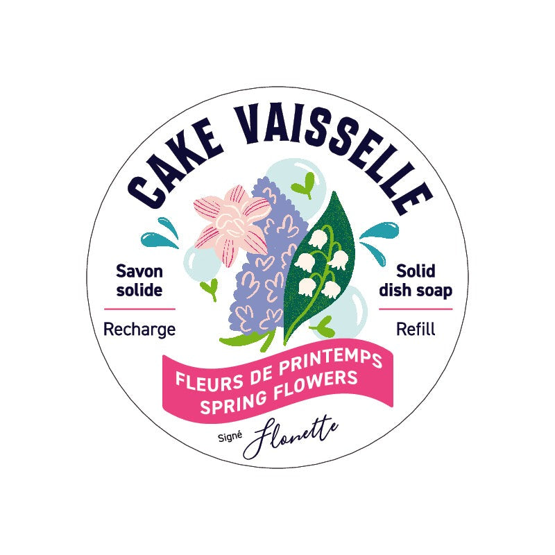 Cake vaisselle 200 g - Flonette