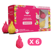 Bombes à Cocktail - Fruit du dragon, pêche et fleur de cerisier boîte de 6