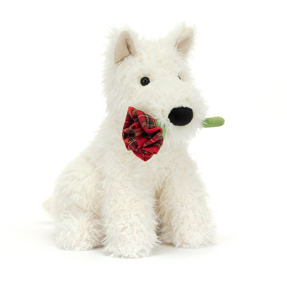 Peluche -Munro Scottie Dog 'Love You'