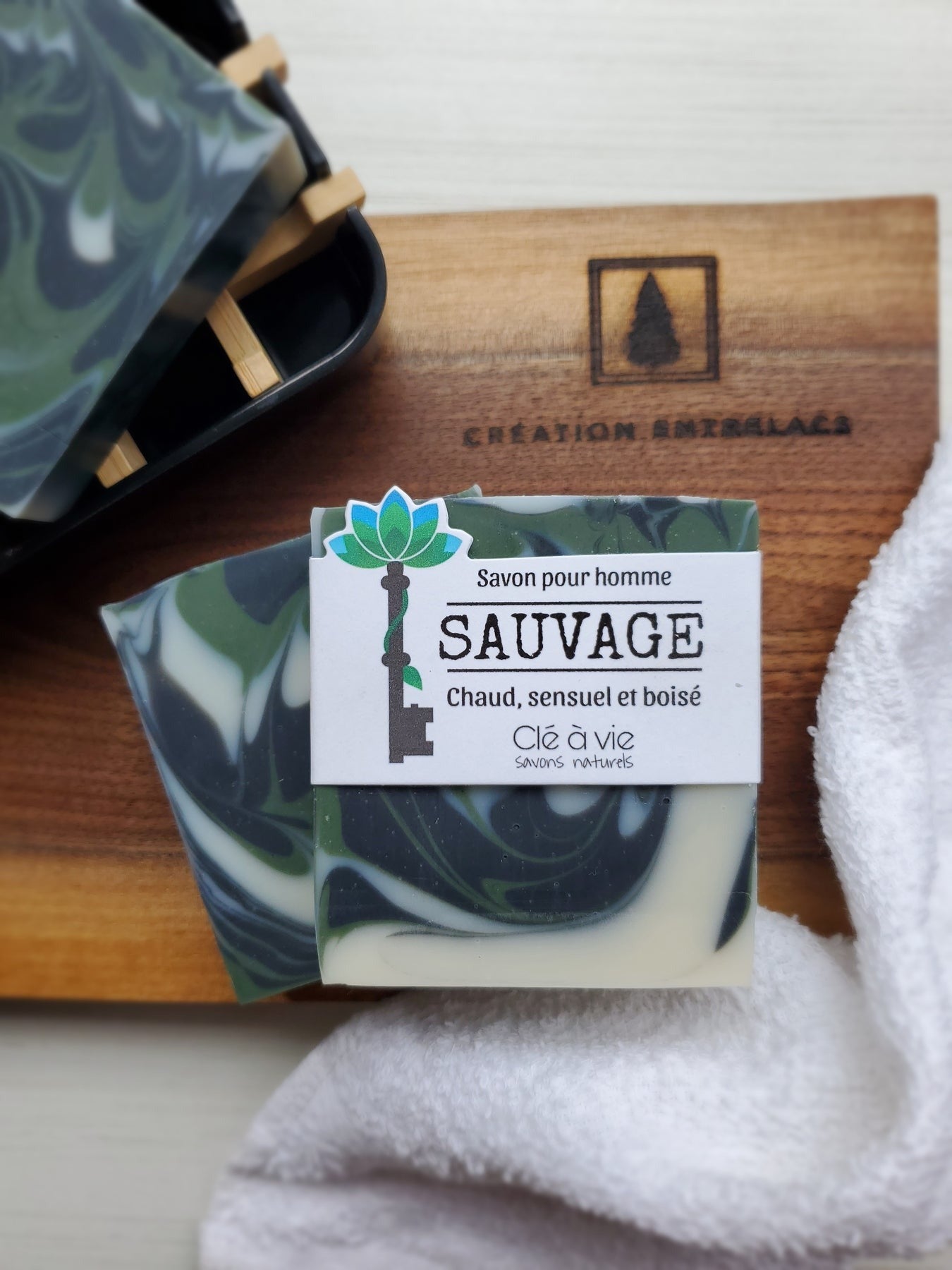 Savon -Savon sauvage parfum pour homme
