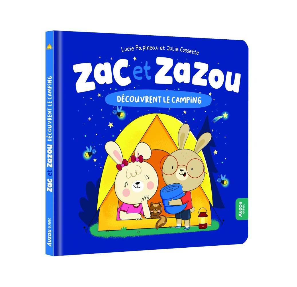 Livre - Zac Et Zazou Découvrent Le Camping