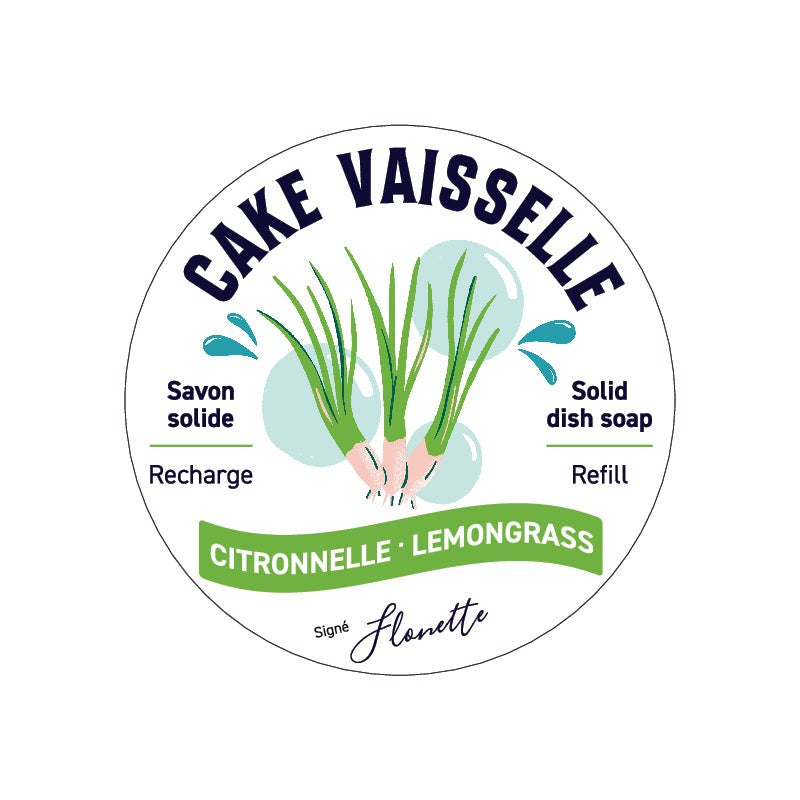 Cake vaisselle 200 g - Flonette