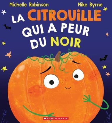 Livre - La citrouille qui a peur du noir