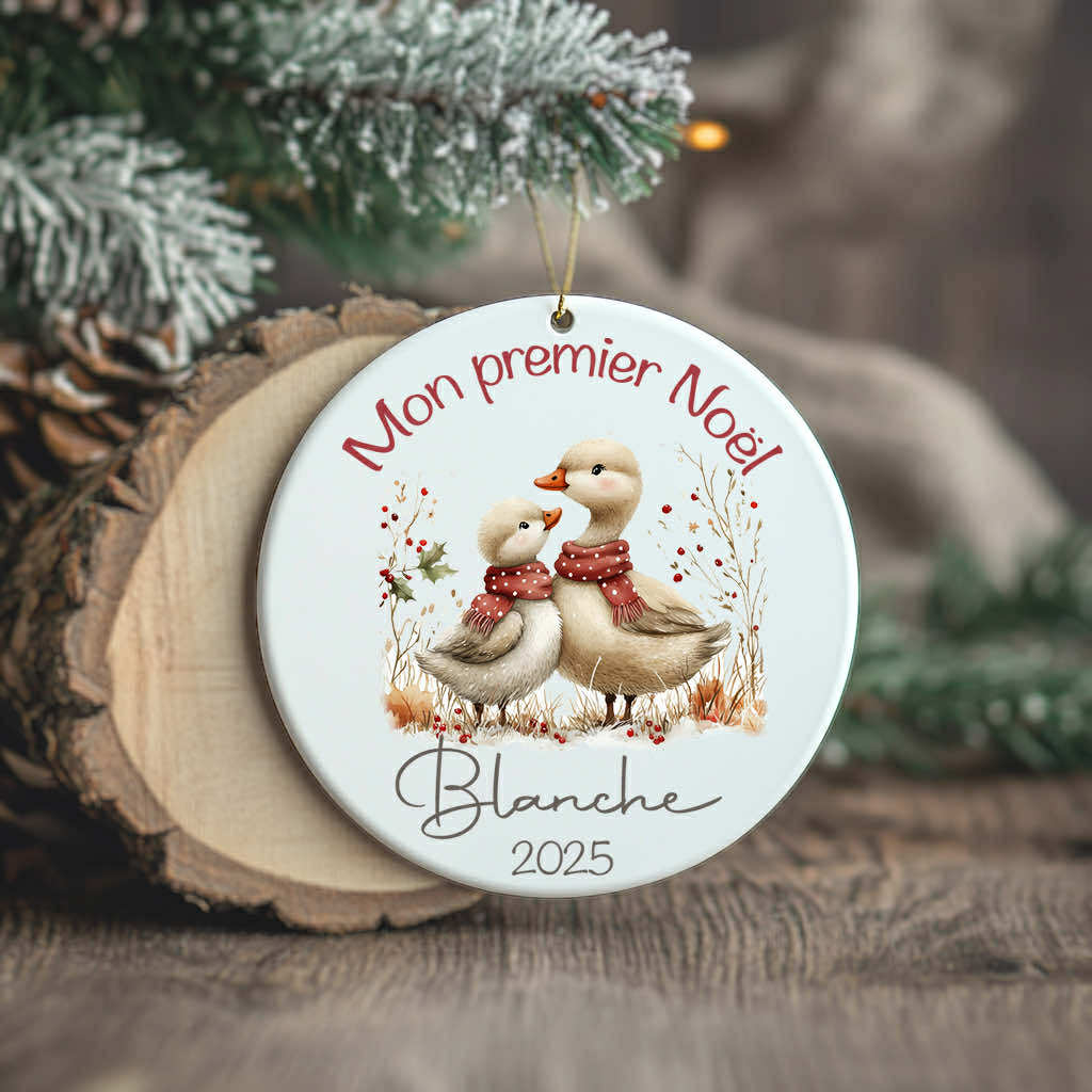 Ornement/Boule de Noël à personnaliser