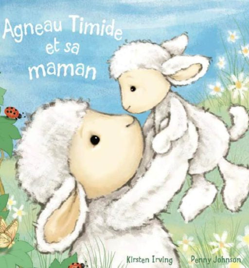 Livre - Agneau timide et sa maman ( Jellycat)