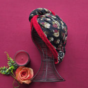 Serviette pour cheveux - Romance noir