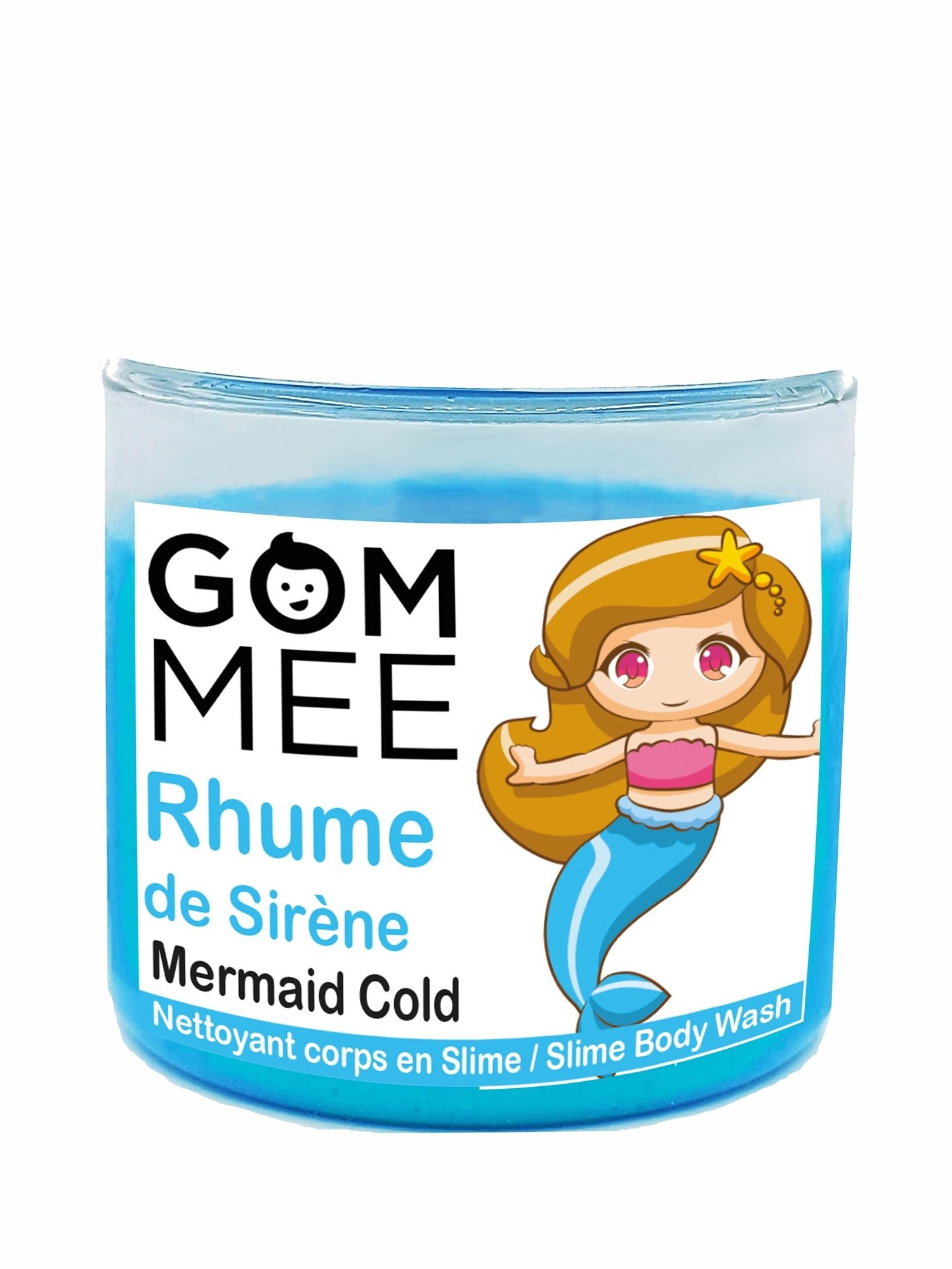 Slime Moussante - Rhume de sirène *MINI SURPRISE GLOW IN THE DARK