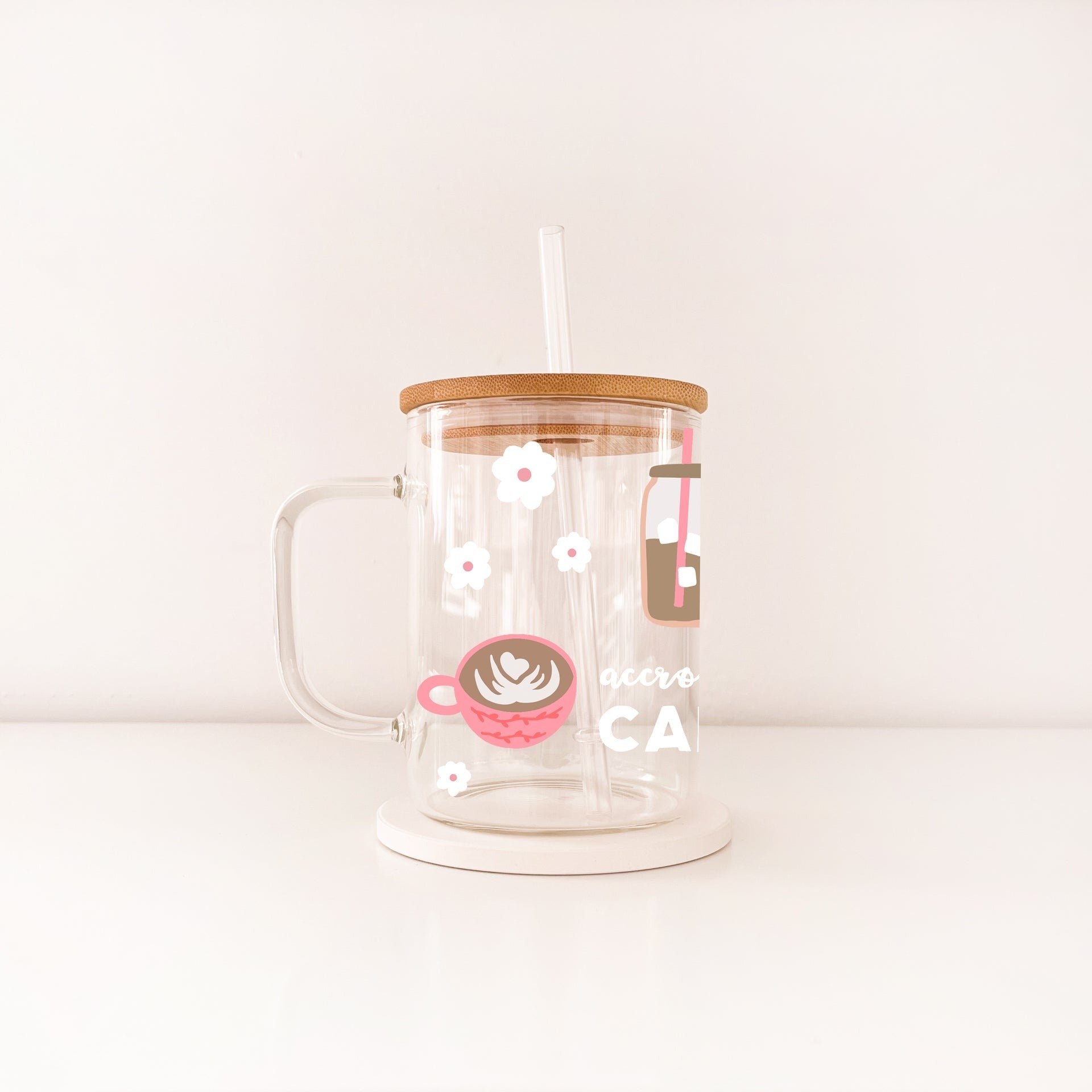Tasse boho - Accro au café