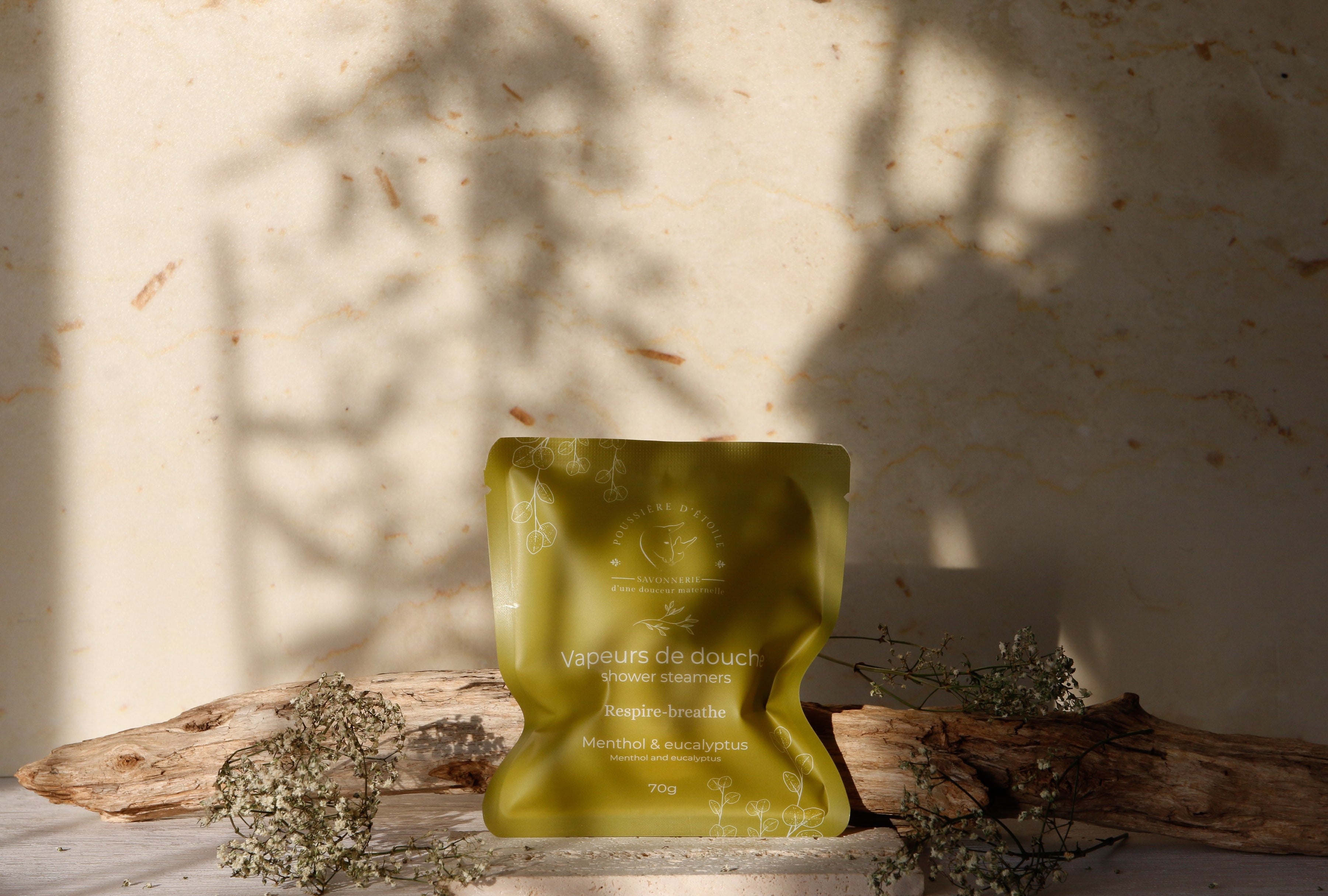 Vapeurs de douche | Respire-Menthol eucalyptus en deux formats