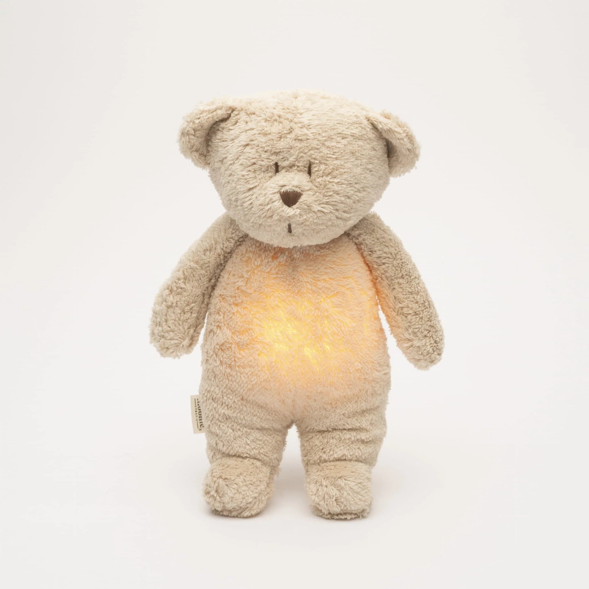 Ours colibri bio Moonie avec lampe - Sable