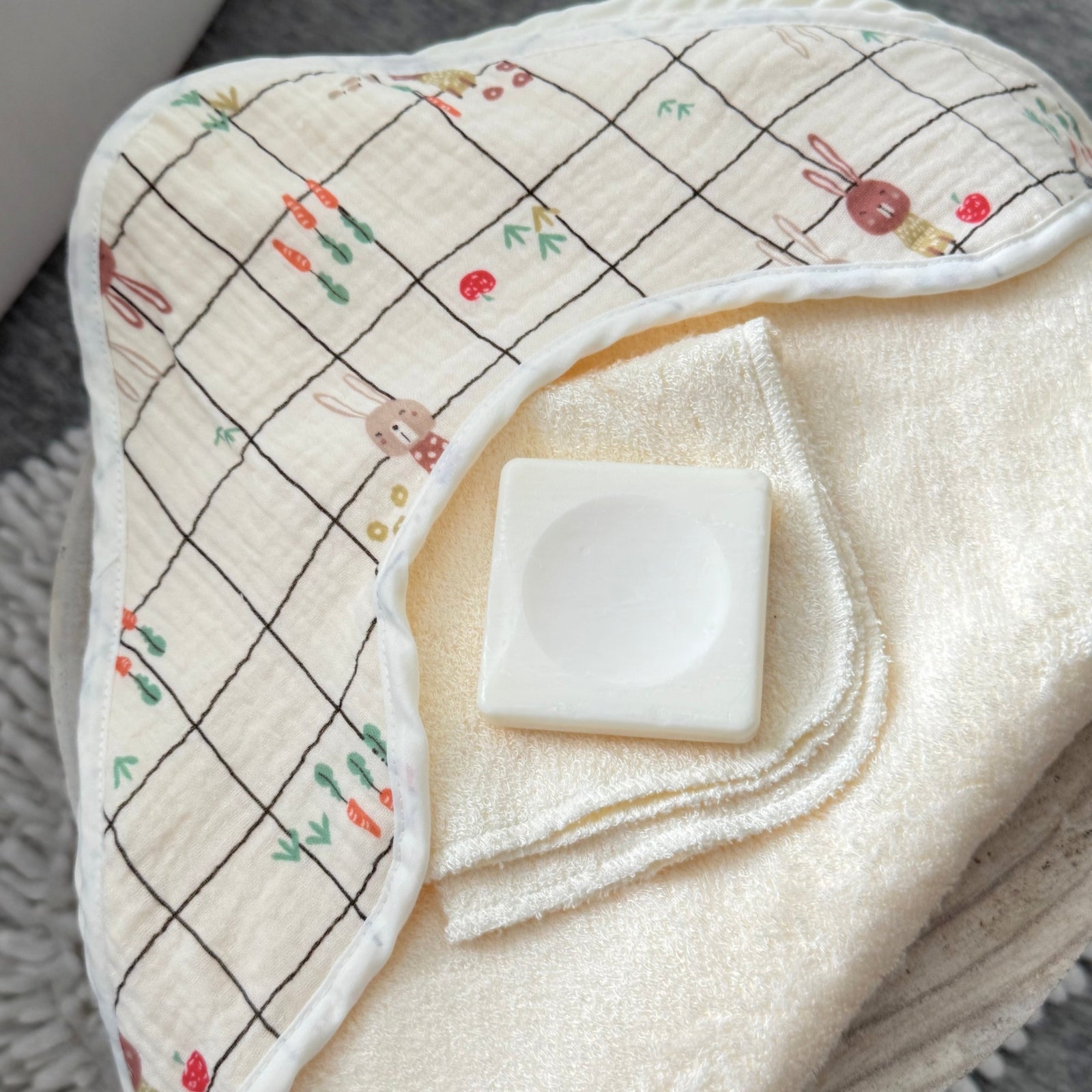 Sortie de bain pour bébé