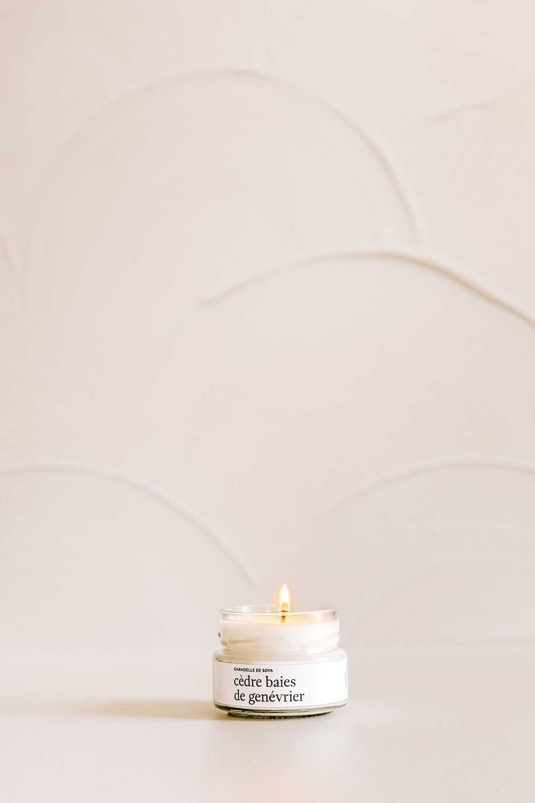 Chandelle de soya - Cèdre et baies de genévrier