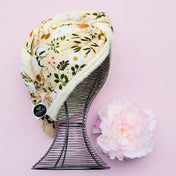 Serviette pour cheveux - Botanique sable
