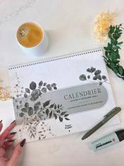 Calendrier mural 2026 - Eucalyptus - Bilingue