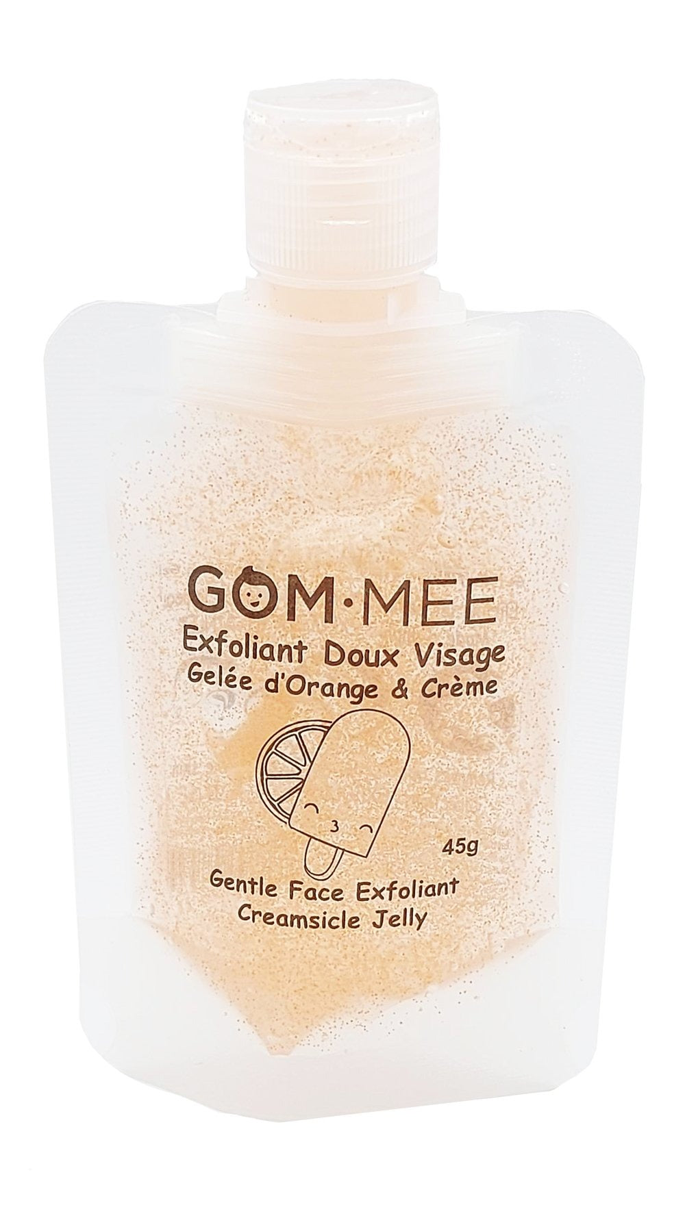 Exfoliant Visage Gelée d'Orange & Crème 45g