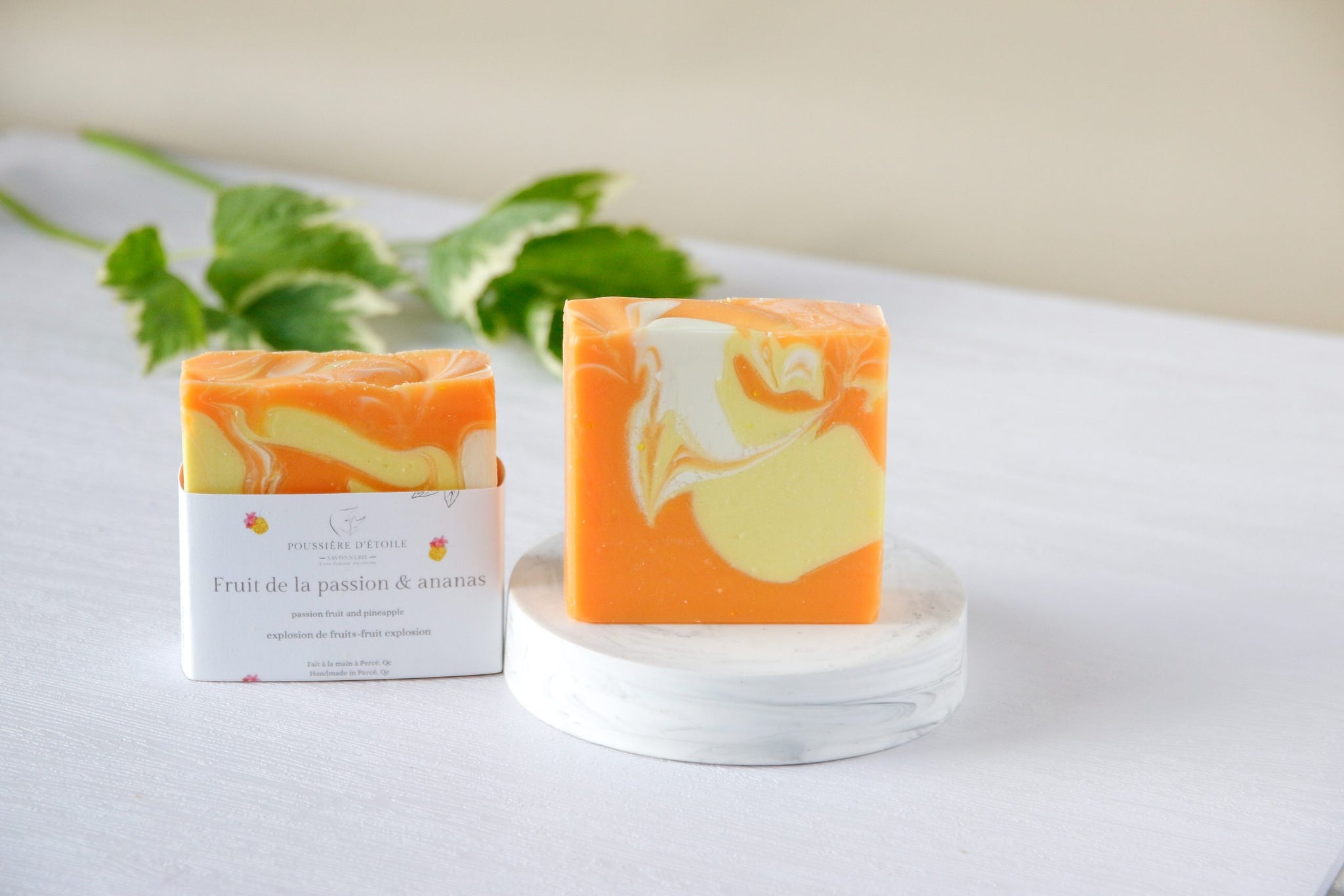 Savon - Fruit de la passion & ananas COUP DE COEUR