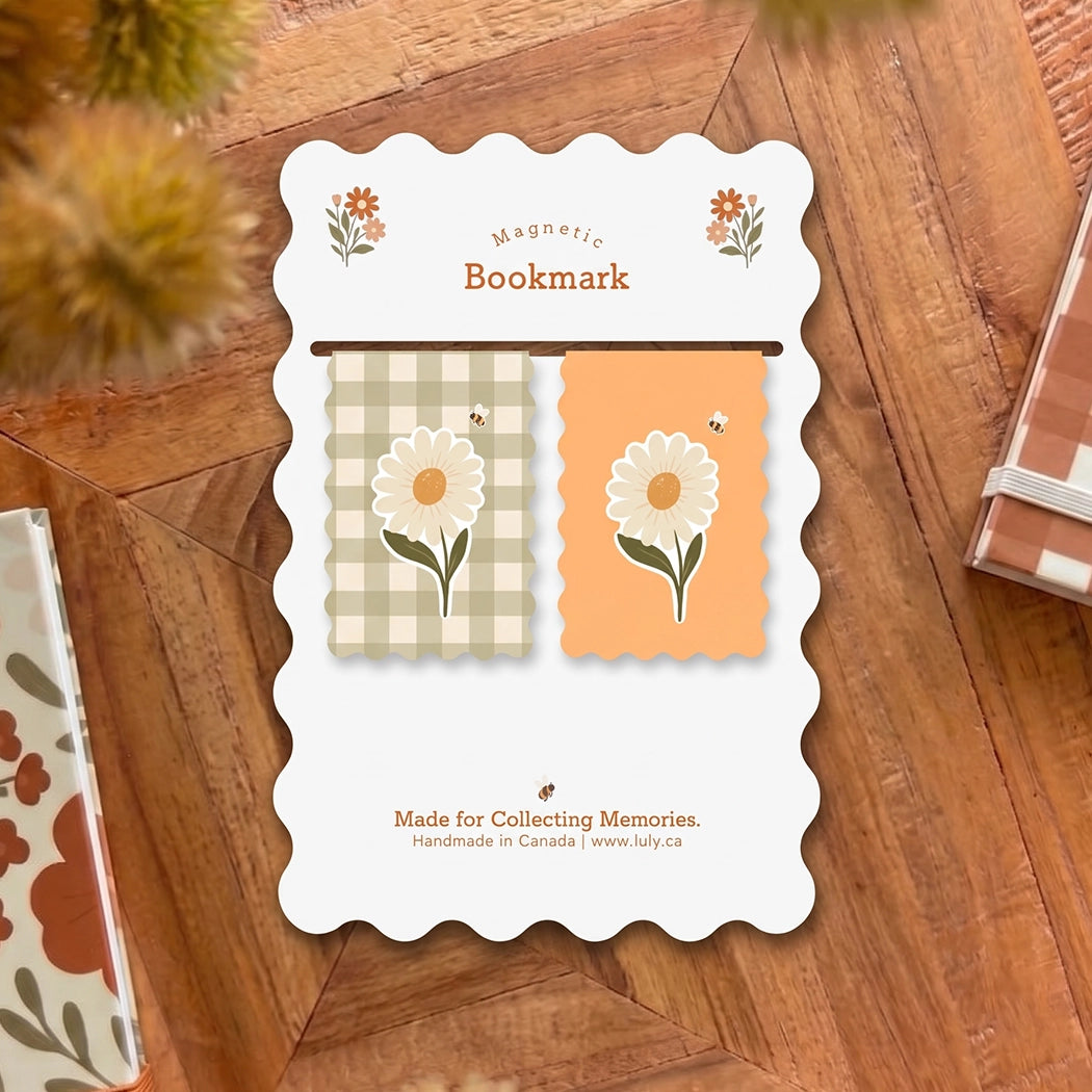 Marque-page magnétique | Marguerite