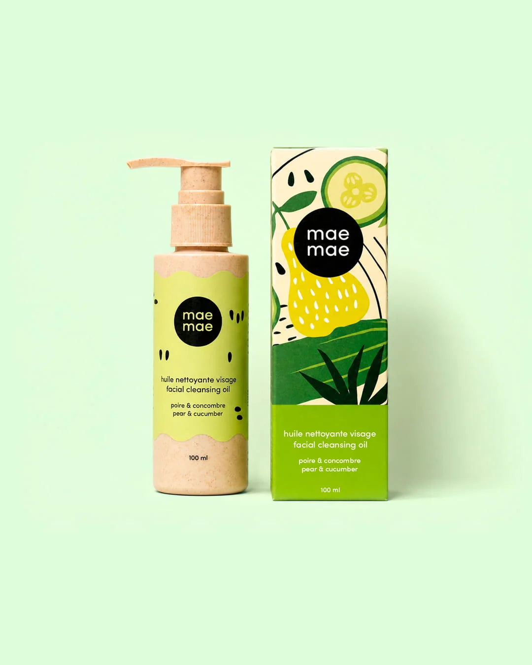 Huile nettoyante pour le visage Poire & Concombre