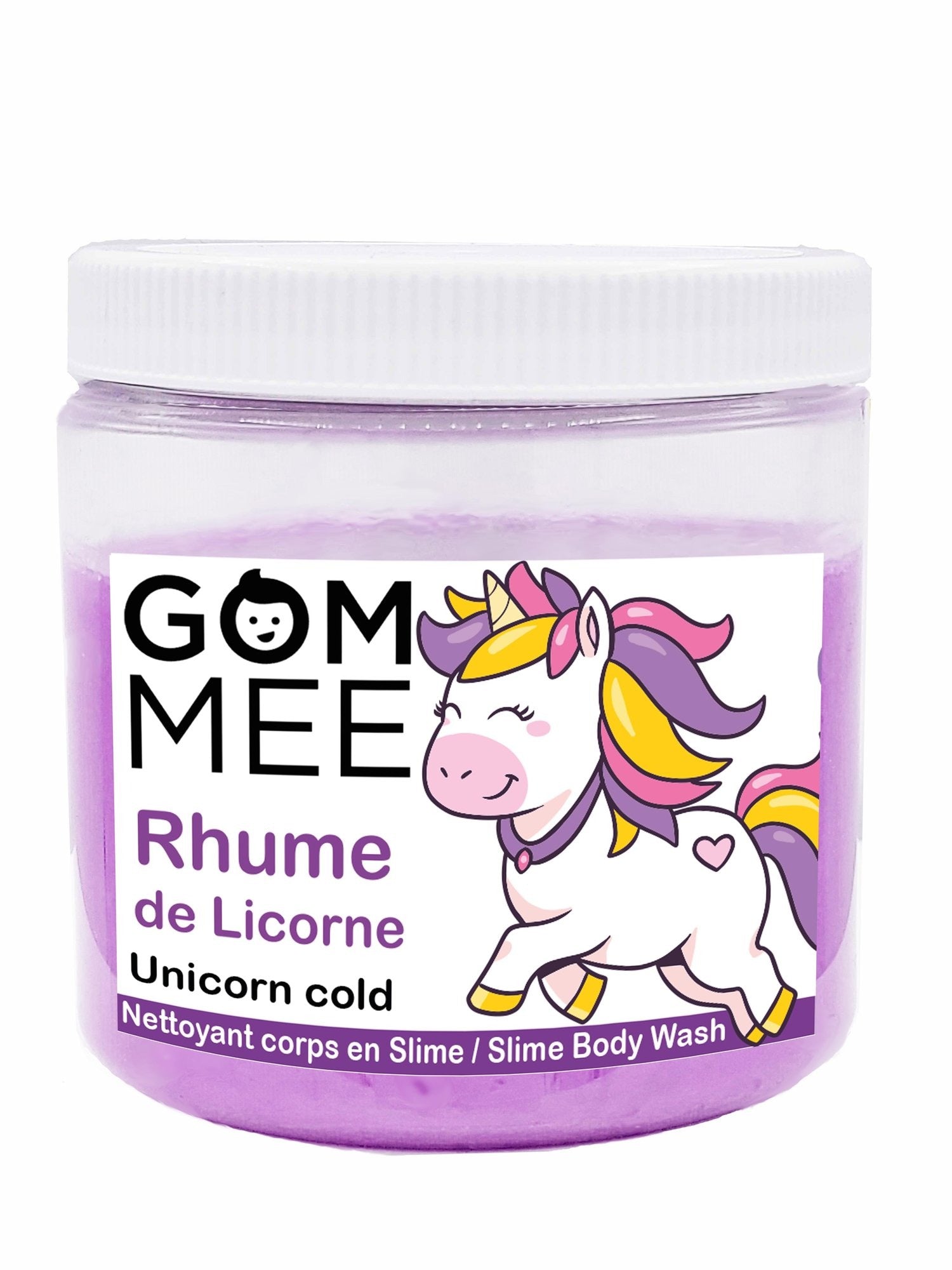 Slime Moussante - Rhume de Licorne *MINI SURPRISE GLOW IN THE DARK