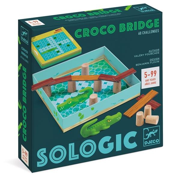 Jeu de logique -Sologic / Croco Bridge