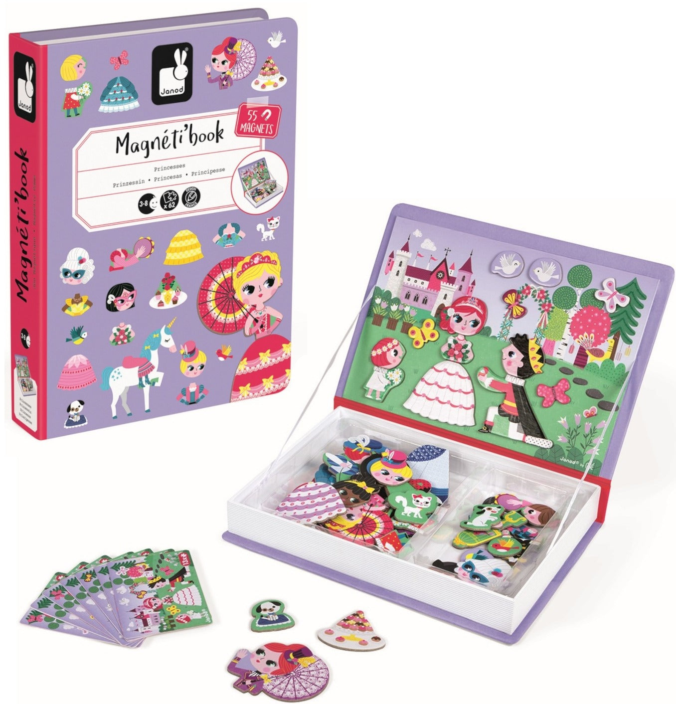 Jeu Magnétibook - Princesses