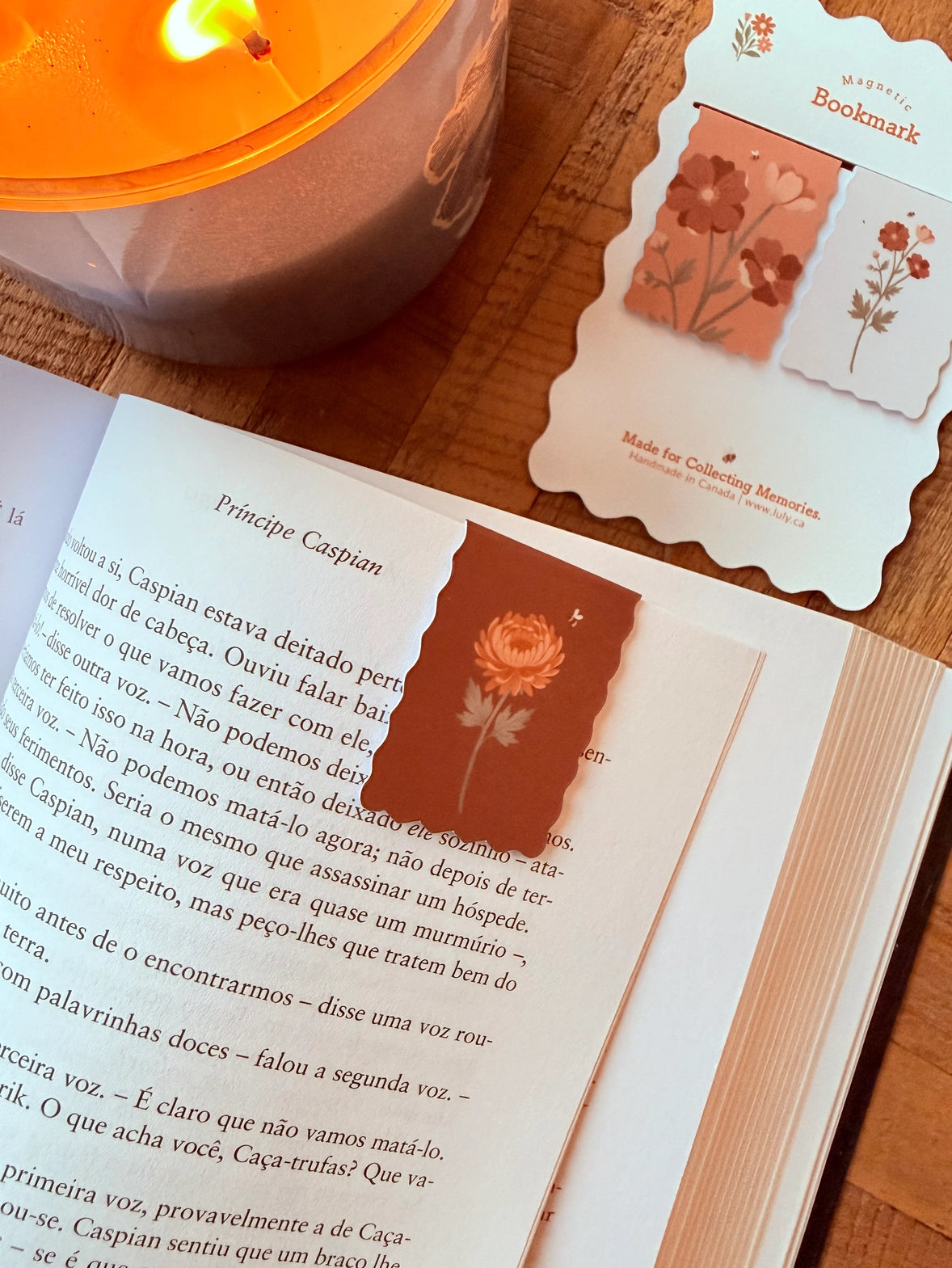 Marque-page magnétique - Invité du jardin