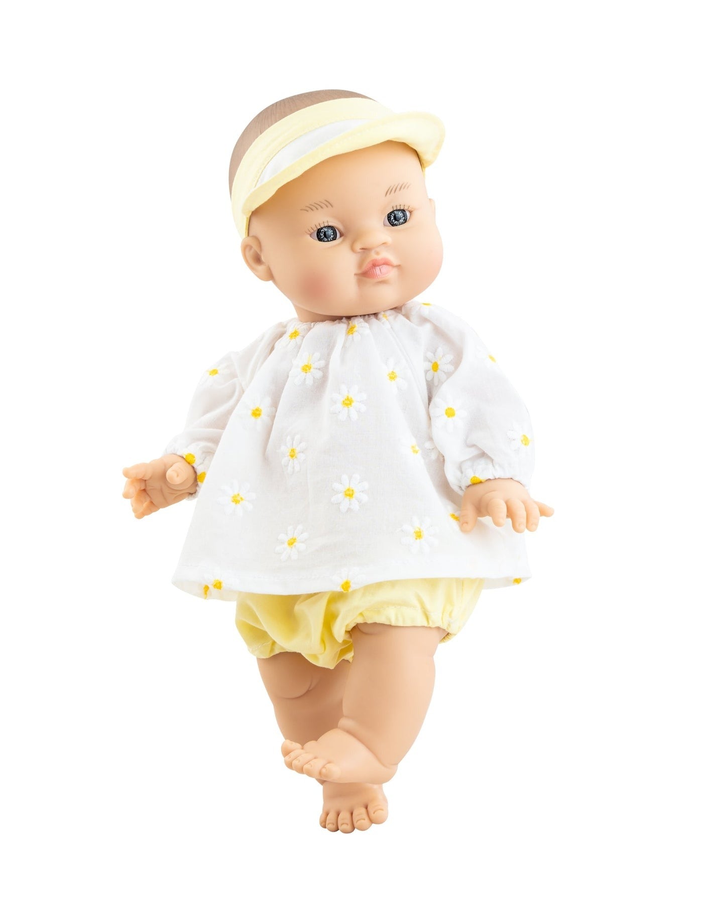 Bébé Gordis - Johana avec blouse marguerites et casquette - Paola Reina