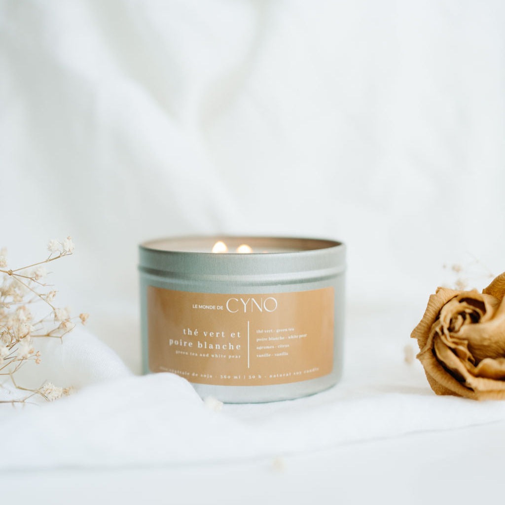 Chandelle -  Thé vert et poire blanche